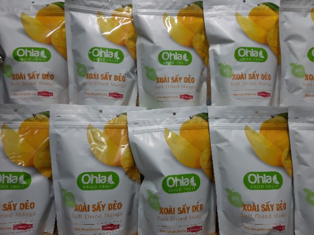 Xoài Sấy Dẻo Chua Ngọt Ohla túi 500gr