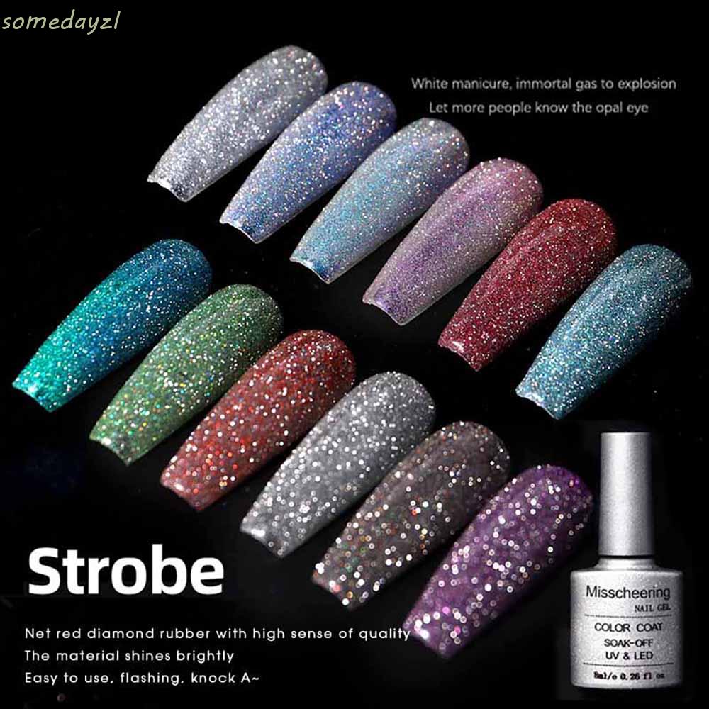 Gel Kim Tuyến Lấp Lánh Trang Trí Móng Tay 8Ml