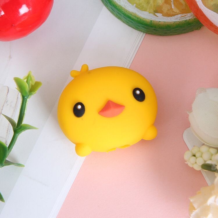 Phụ kiện bảo vệ đầu cắm dây cáp phong cách hoạt hình đáng yêu