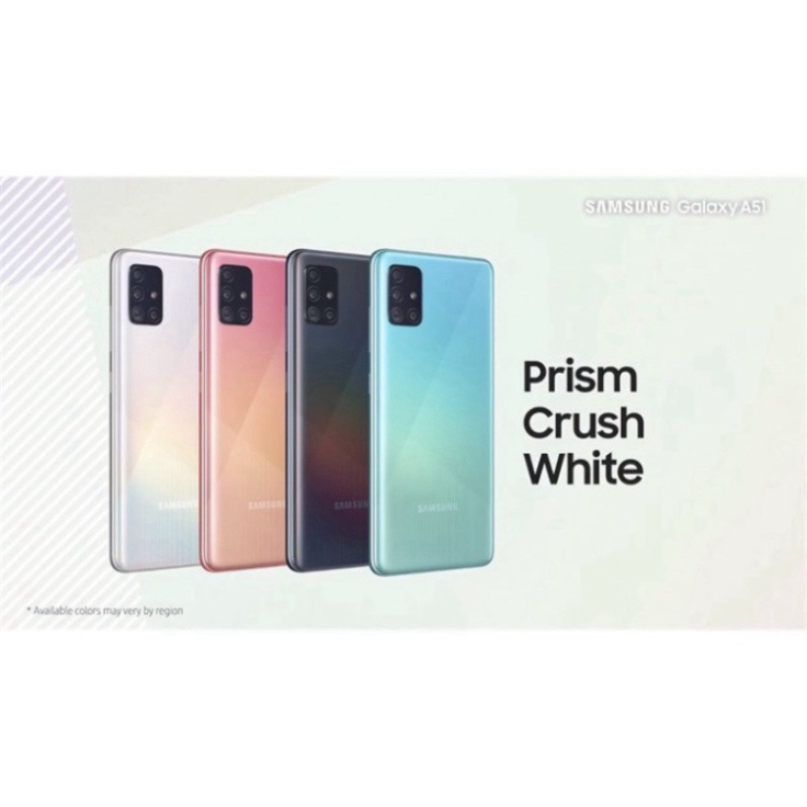 Điện thoại Samsung Galaxy A51 (6GB/128GB) - Hàng Chính Hãng Mới 100% Nguyên Hộp Phụ Kiện BH 1 NĂM F