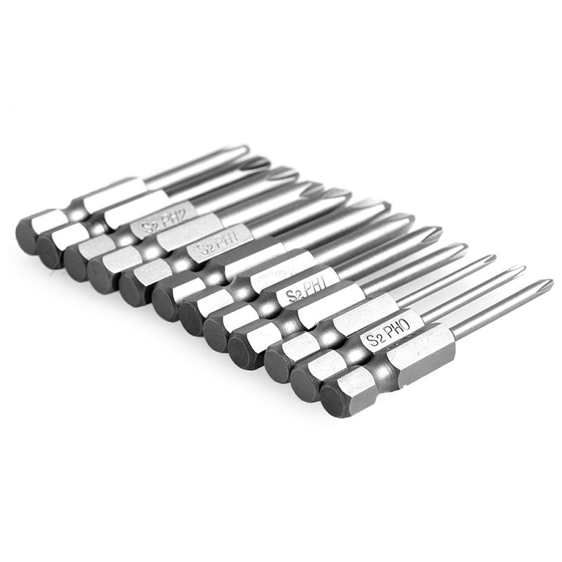 Bộ 12 Đầu Tua Vít Lục Giác Từ Tính 50mm 5/8 cm