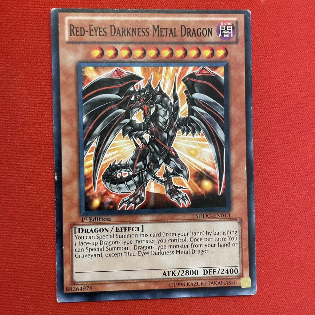 [EN-JP][Thẻ Bài Yugioh Chính Hãng] Red-Eyes Darkness Metal Dragon