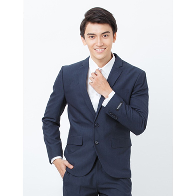 Bộ veston nam mattana Slim fit màu xanh dương đậm MSM26151077214613