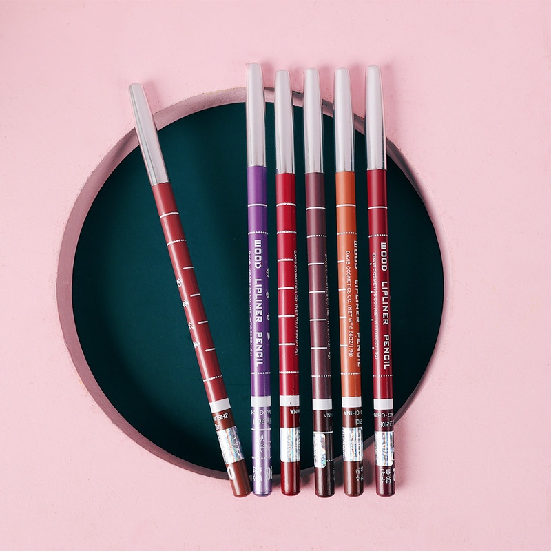 1 Chì Kẻ Viền Môi Chuyên Nghiệp Màu Sắc Ngẫu Nhiên