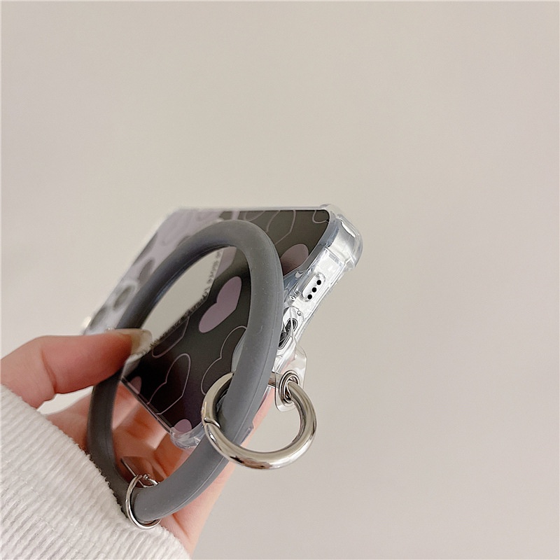 Ốp lưng iphone Ốp Điện Thoại Mặt Gương Trang Điểm Chống Sốc Cho Apple iPhone6/7/8Plus XsMax XR 11/14pro Pro 13Pro Max Dinuo case