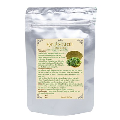 Bột lá ngãi cứu (túi 100g, 200g, 500g)