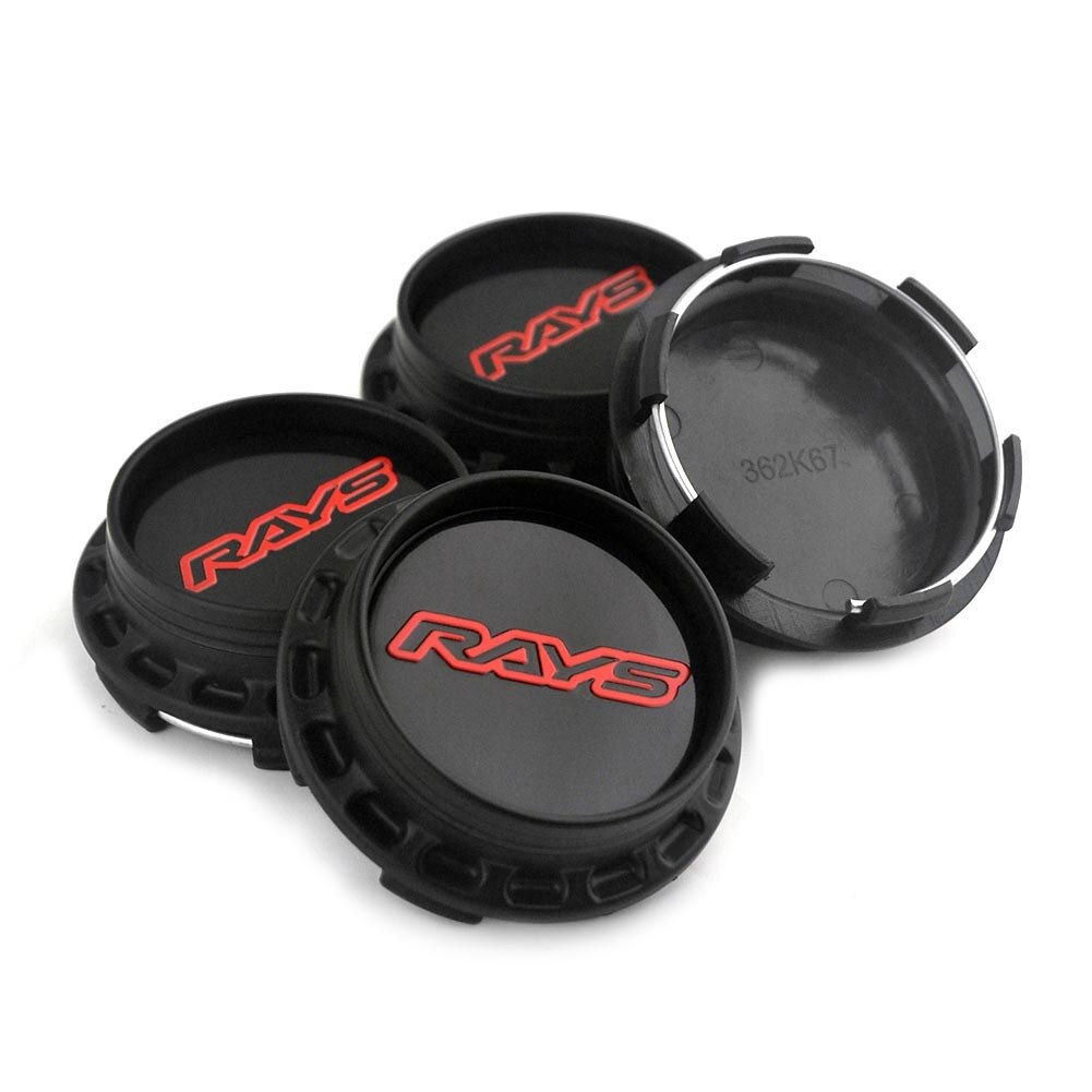 4 Nắp Chụp Mâm Bánh Xe Hơi 67mm 62mm Cho Volk Racing Ốp