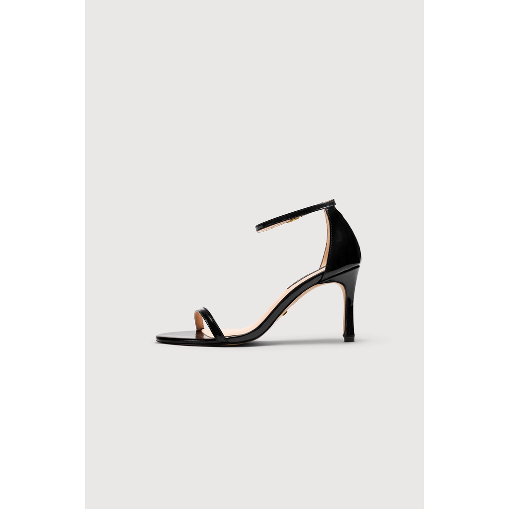 MAVEN - Giày cao gót quai mảnh Sarah Black Heels