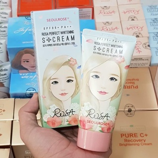 Kem Dưỡng Trắng Da Chống Nắng Perfect Whitening Rosa Seoul Rose SPF35