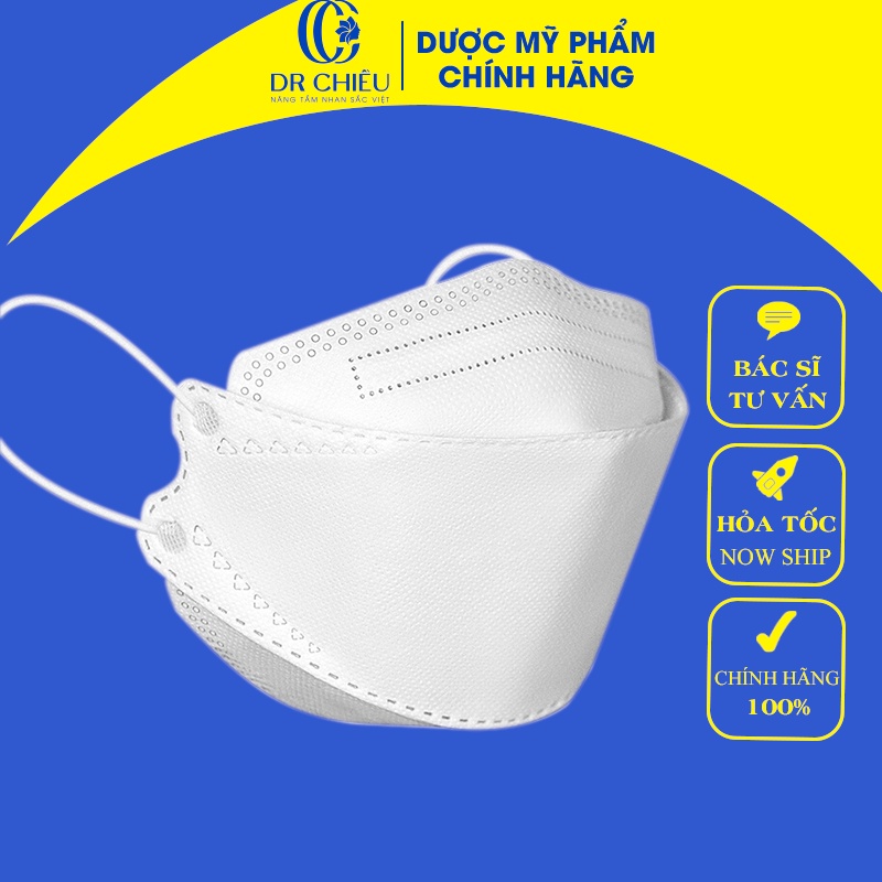 Khẩu trang 4D KF94 Yumi Mask - Chống Bụi Mịn Và Kháng Khuẩn, Khẩu Trang Y Tế Cao Cấp 4 Lớp