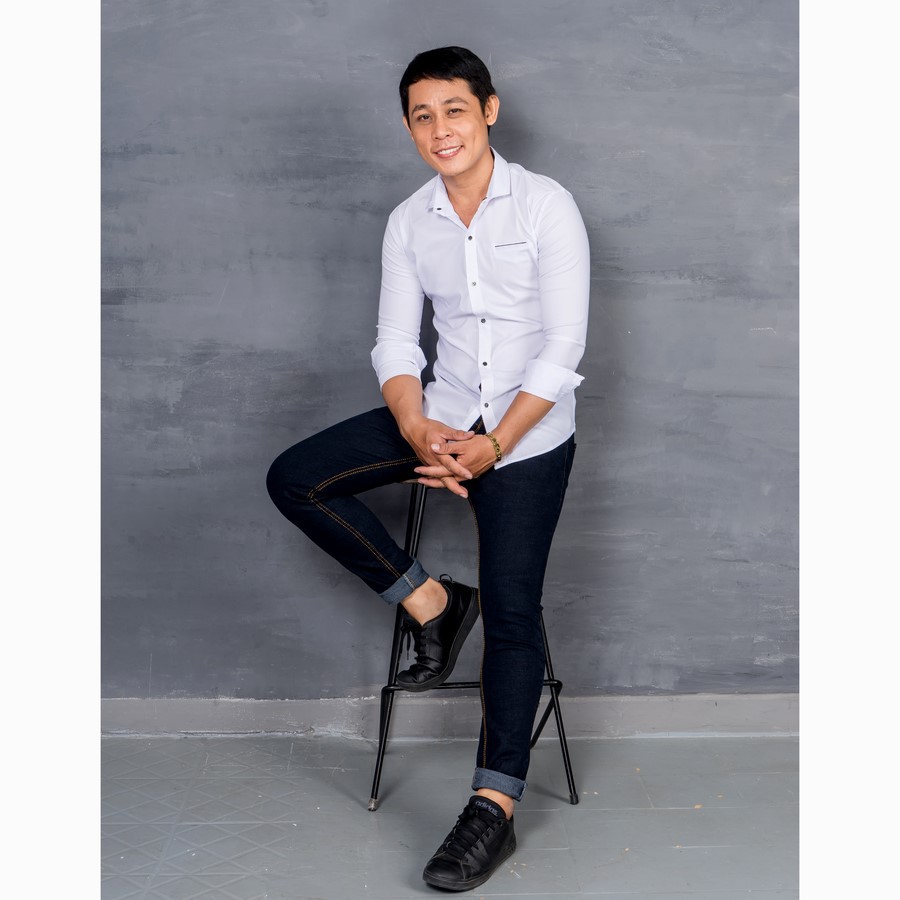 Áo sơ mi nam MĐ A128 (Trắng) | BigBuy360 - bigbuy360.vn