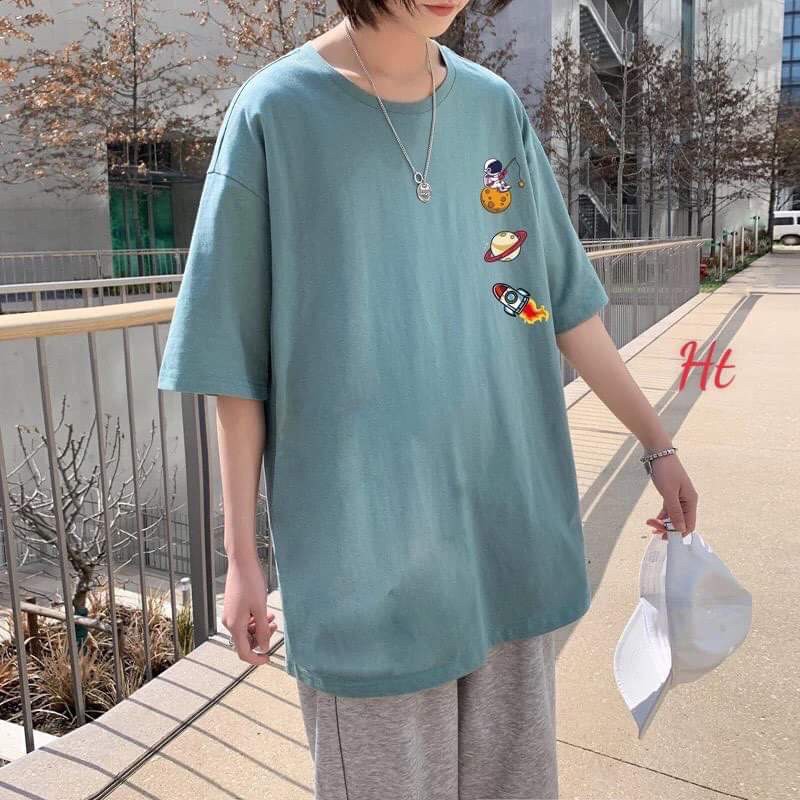 Áo phông lô gô phi hành HT11