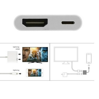 [Cáp sạc] Lightning Digital Av Adapter Lightning To Hdmi Cable For Apple Iphone 7 8 X