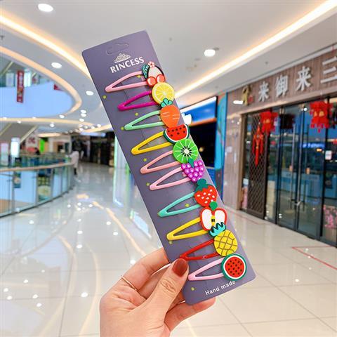 Kẹp Tóc Phong Cách Công Chúa Hàn Quốc Xinh Xắn Cho Bé Gái