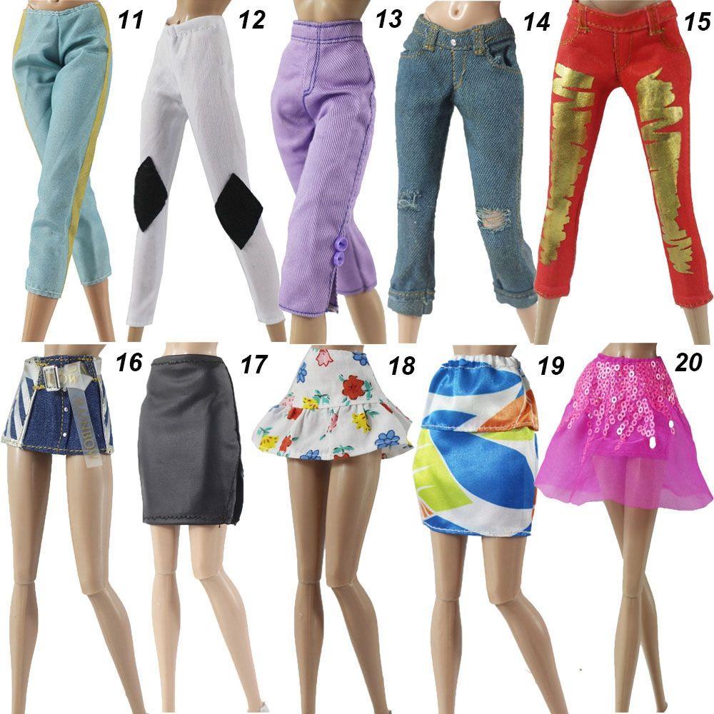 Quần Jeans Hoa Xinh Xắn Cho Búp Bê Tỉ Lệ 1 / 6 1 / 6