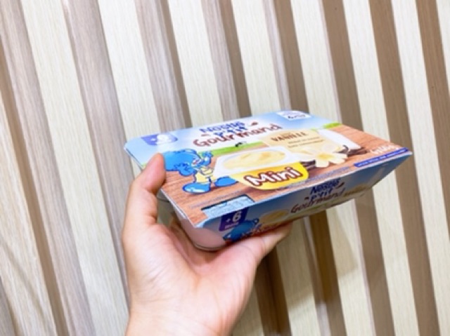 [CHUẨNBILL] đồ ăn cho bé Váng sữa NESTLE Pháp cho bé 6m+hàng nội đị Pháp