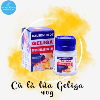 Dầu Cù là lửa Geliga Muscular Balm 40g - Indonesia