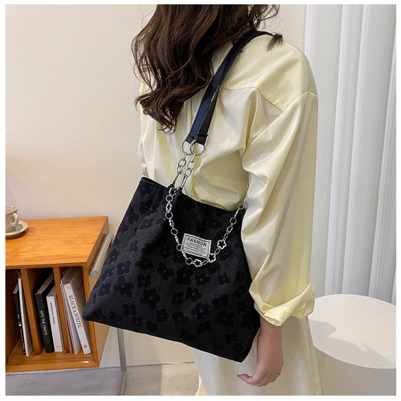 Túi Xách tote Bằng Vải jacquard Sức Chứa Lớn GYLXB530