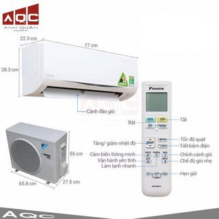 Điều Khiển Remote máy lạnh DAIKIN Cao Cấp