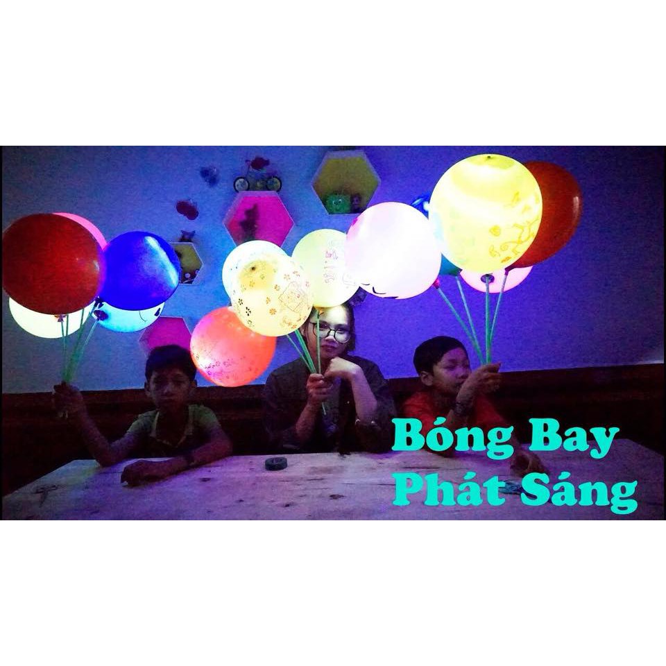 ⛔FREESHIIP⛔ Bóng bay phát sáng đèn Led ( sec 10 quả )