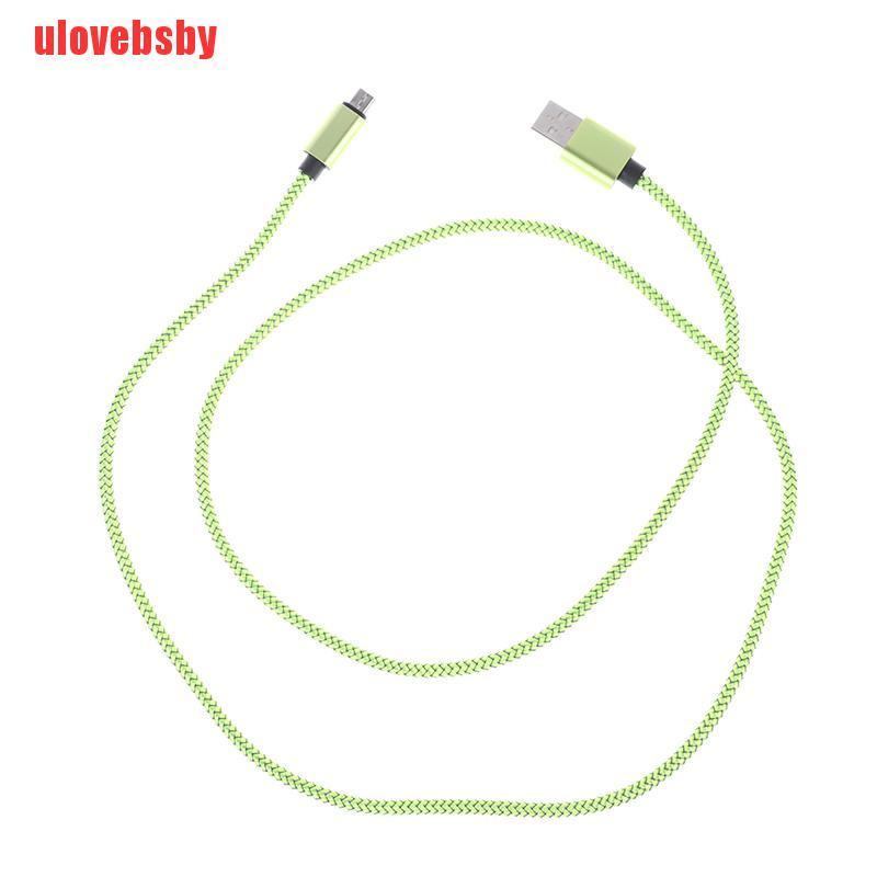 [ulovebsby]TYPE C and android Cable 1M Fast Charger Data usb Cables For mobile phone