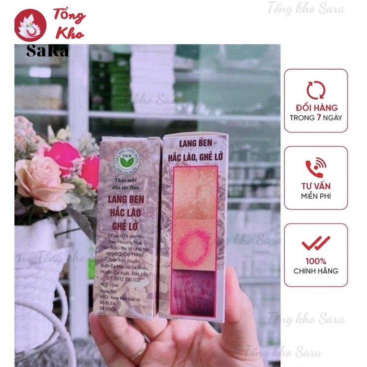 Hộp Bôi-Lang beng,Hắc lào,Ghẻ lở Trần Kim Huyền