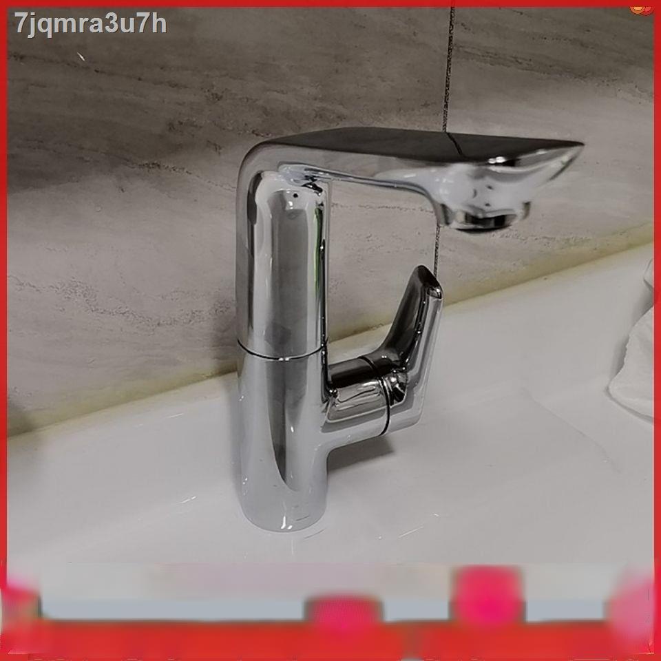 ∏¤Vòi JOMOO phòng tắm tất cả đồng chậu rửa mặt bàn có thể xoay được nước nóng và lạnh 32112-529