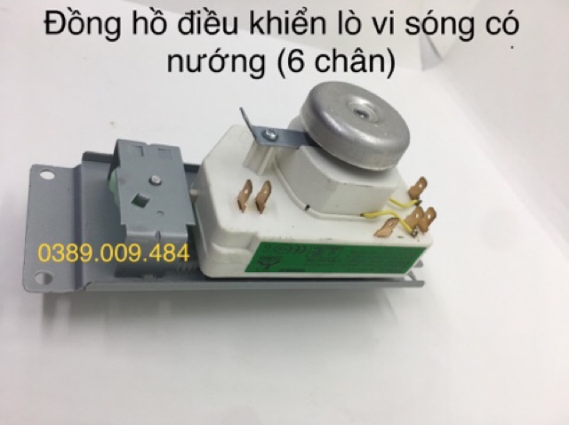 Đồng hồ thời gian cơ lò vi sóng có nướng+ không nướng