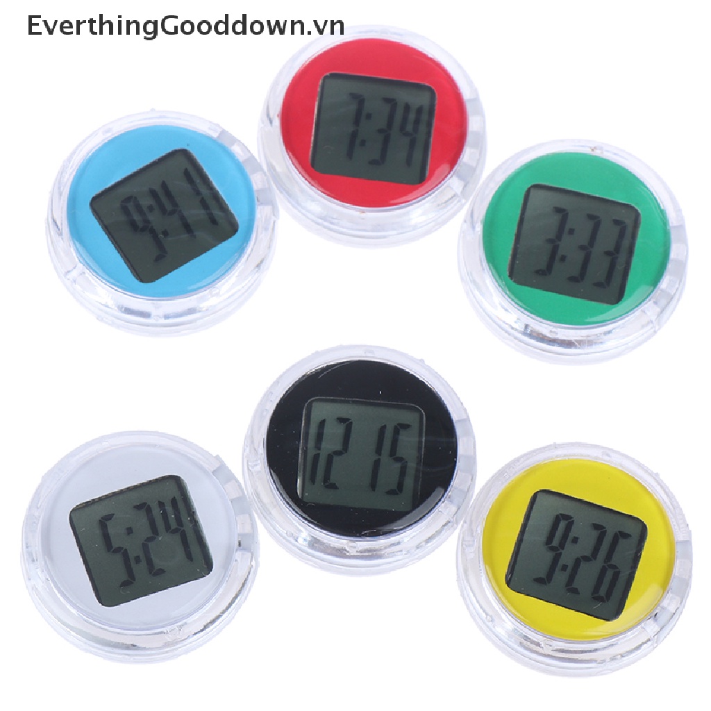 Everthingooddown 1 Đồng Hồ Điện Tử Chống Nước Thông Dụng Cho Xe Máy