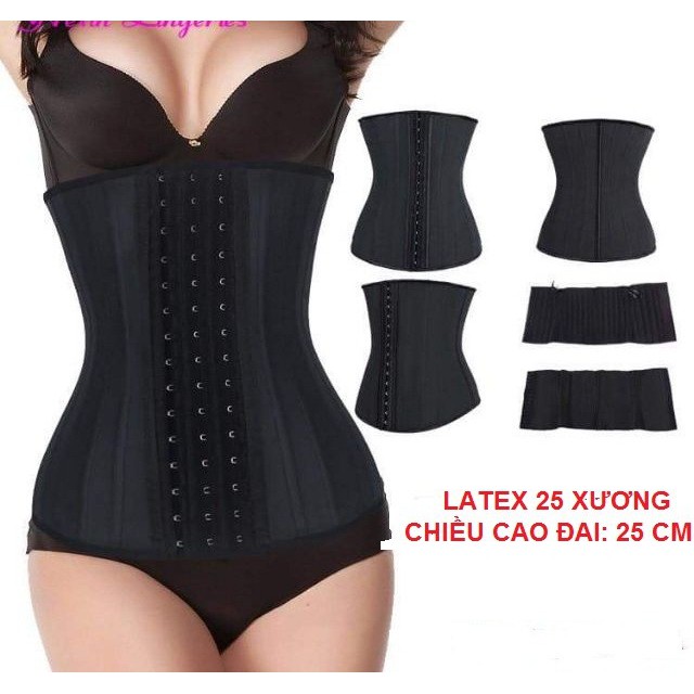 ✔️ Đai Gen Nịt Bụng Định Hình Giảm Cân Latex 9 Xương Cao Su Non Thế Hệ Mới [Bảo Hành 1 Đổi 1]