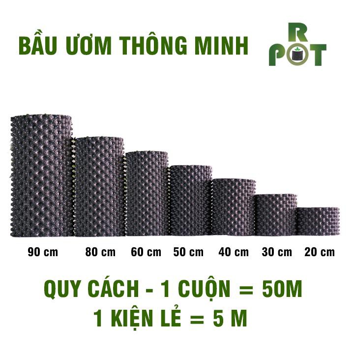 Bầu Ươm Thông Minh Ropot 20 - 30 - 40 - 50 - 60 - 80 - 90 cm dài 5m