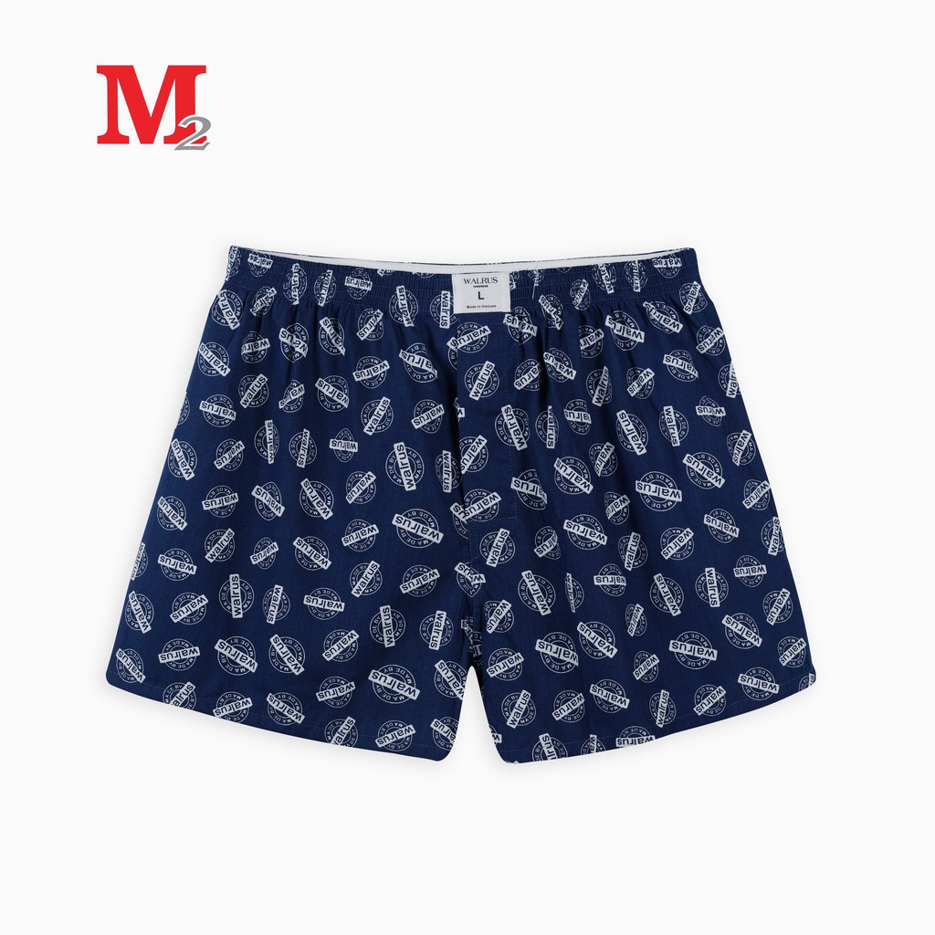 Quần đùi nam thun cotton mặc nhà Walrus M0200181 Thời trang M2 | BigBuy360 - bigbuy360.vn