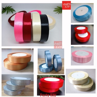 RUY BĂNG LỤA TRƠN 2CM -  NHIỀU MÀU THÔNG DỤNG (Ảnh thật)