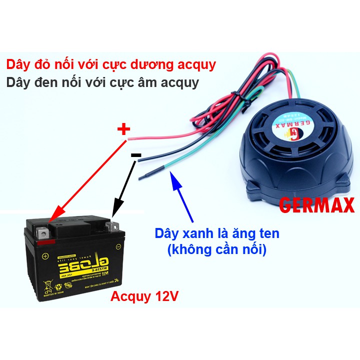 Chống Trộm Xe Máy Cao Cấp Germax GM-32i-XC, Tự Lắp Đặt Dễ Dàng-Chống Trộm Hiệu Quả