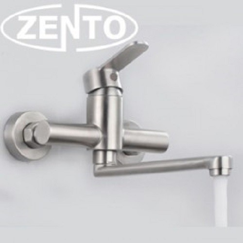 Vòi rửa bát gắn tường nóng lạnh Zento SUS4650