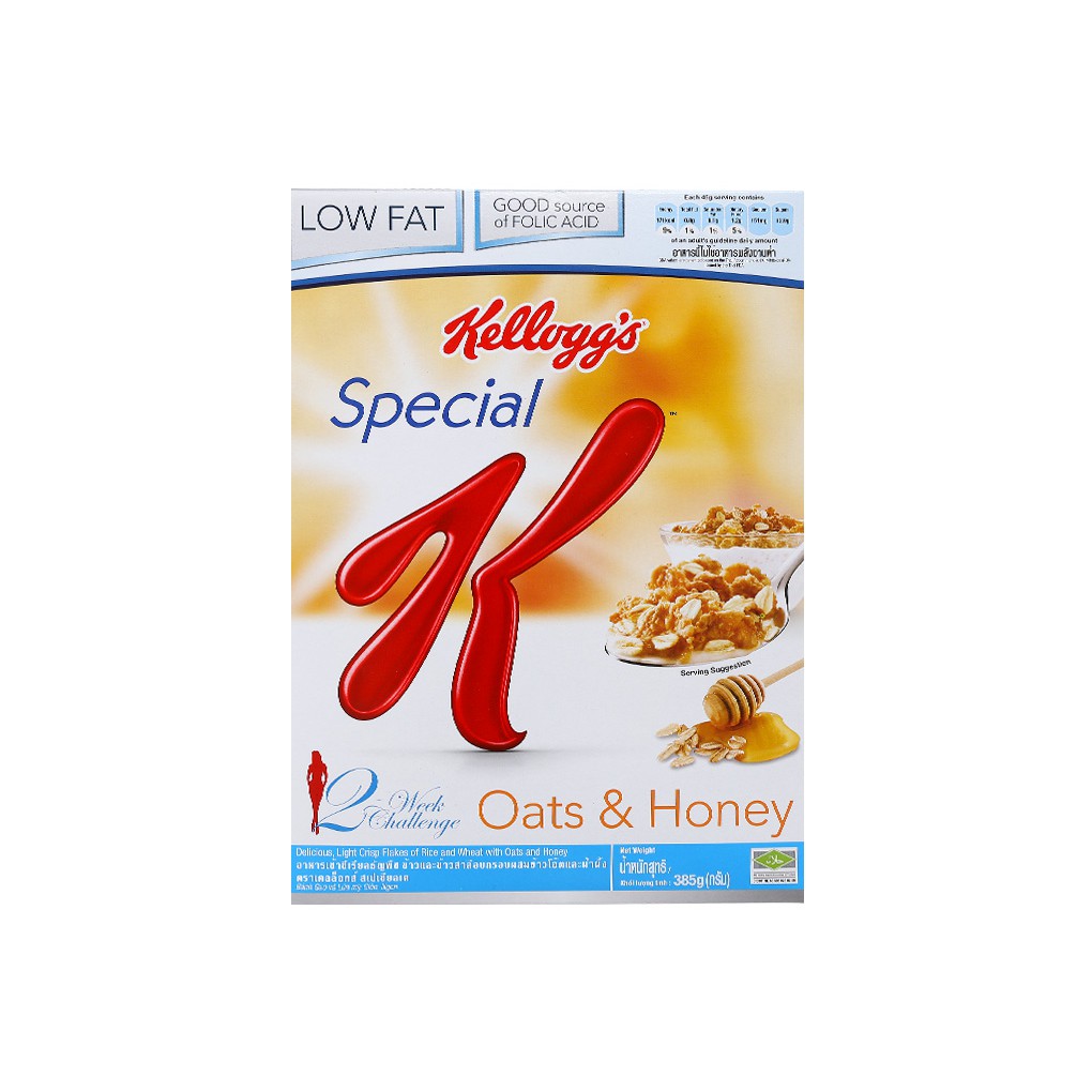 Ngũ cốc ăn sáng Kellogg's Special K Oats & Honey 385g