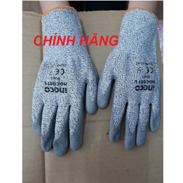 ĐỒ NGHỀ INGCO Găng tay chống cắt HGCG01-L HGCG01-XL (Cam kết Chính Hãng 100%)