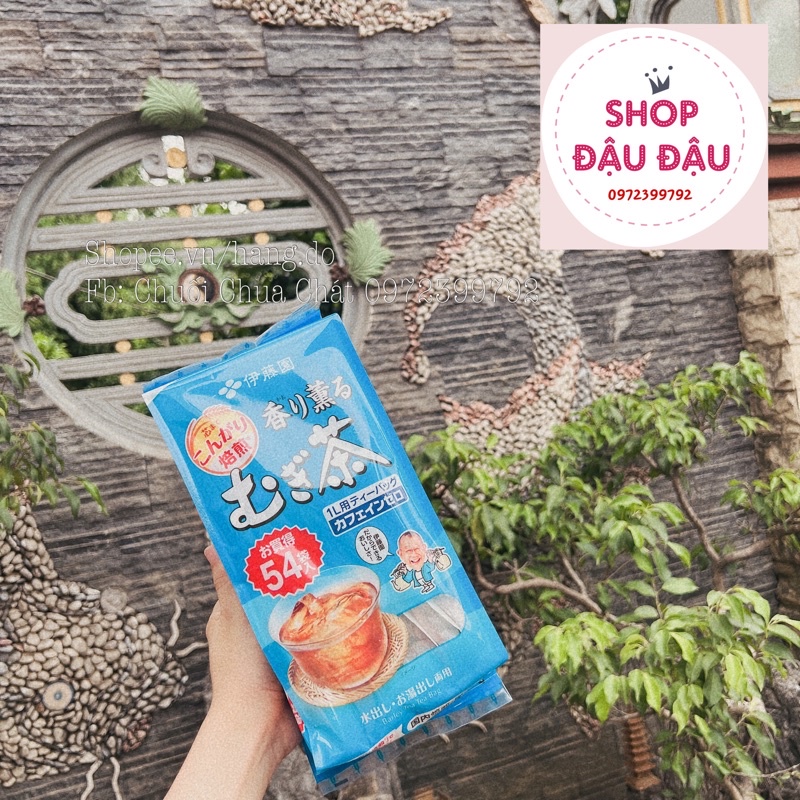 Trà túi lọc lúa mạch Mugi Nhật Bản 54 gói