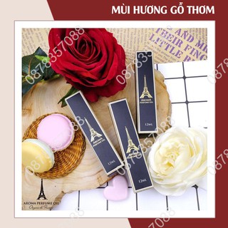 [NHIỀU MÙI] Nước Hoa Nam, Tinh Dầu Nước Hoa Aroma 12ml - Hương Gỗ Thơm Nam Tính, Lịch Lãm