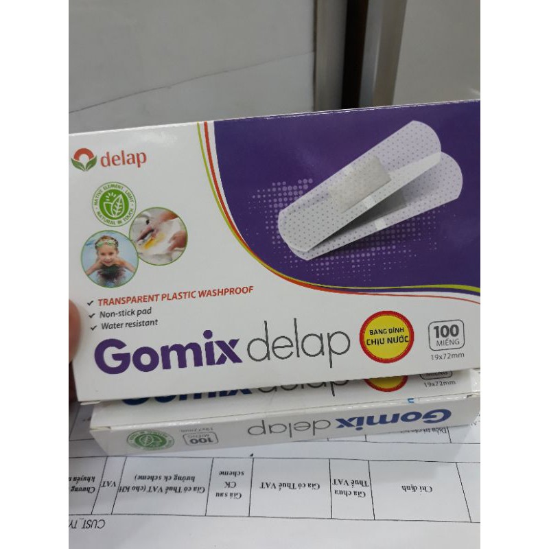 (chất lượng)băng keo cá nhân loại tốt , chống thấm nước(băng kel đục+trong)