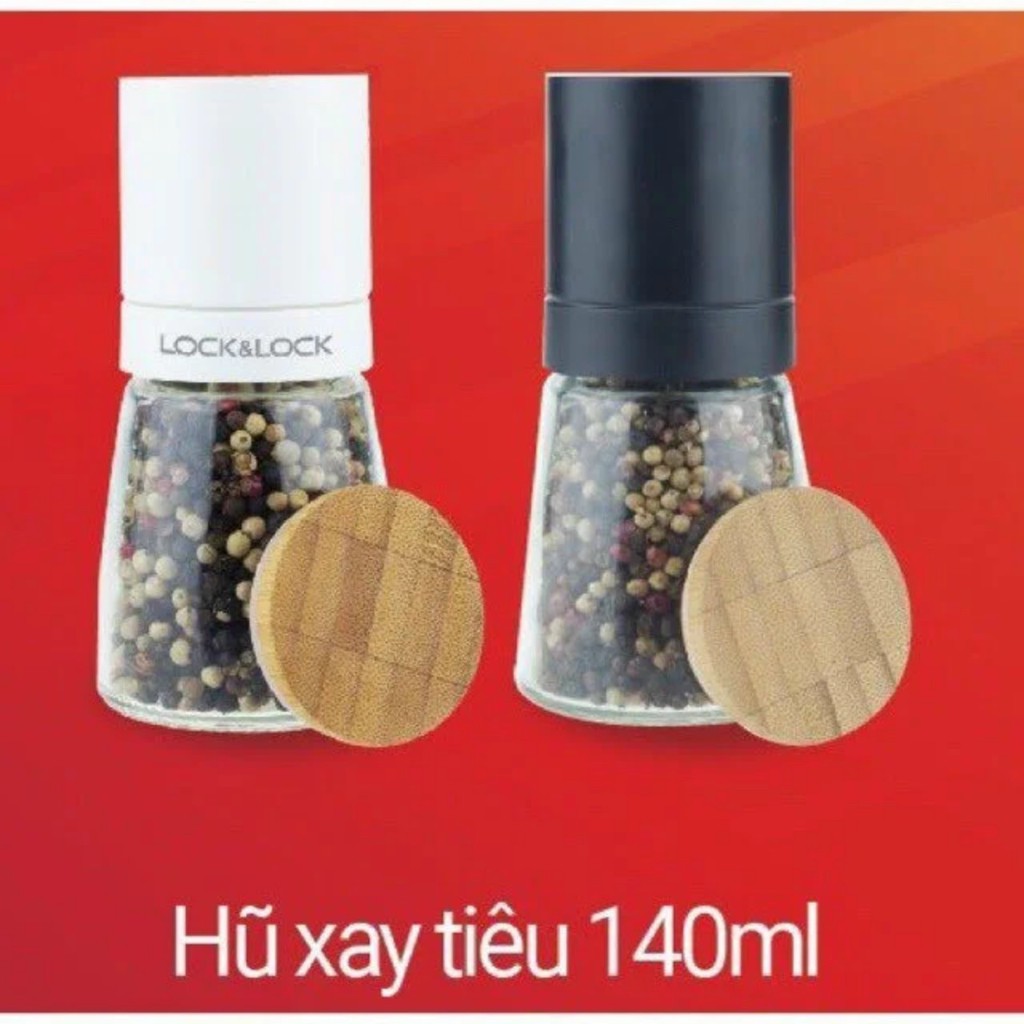 Dụng cụ xay tiêu lưỡi sứ Lock&Lock