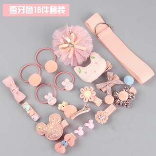 Set kẹp tóc 18 món