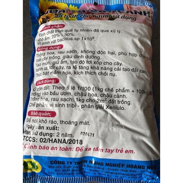 Phân trùn Quế chuyên dùng cho hoa & cây kiểng