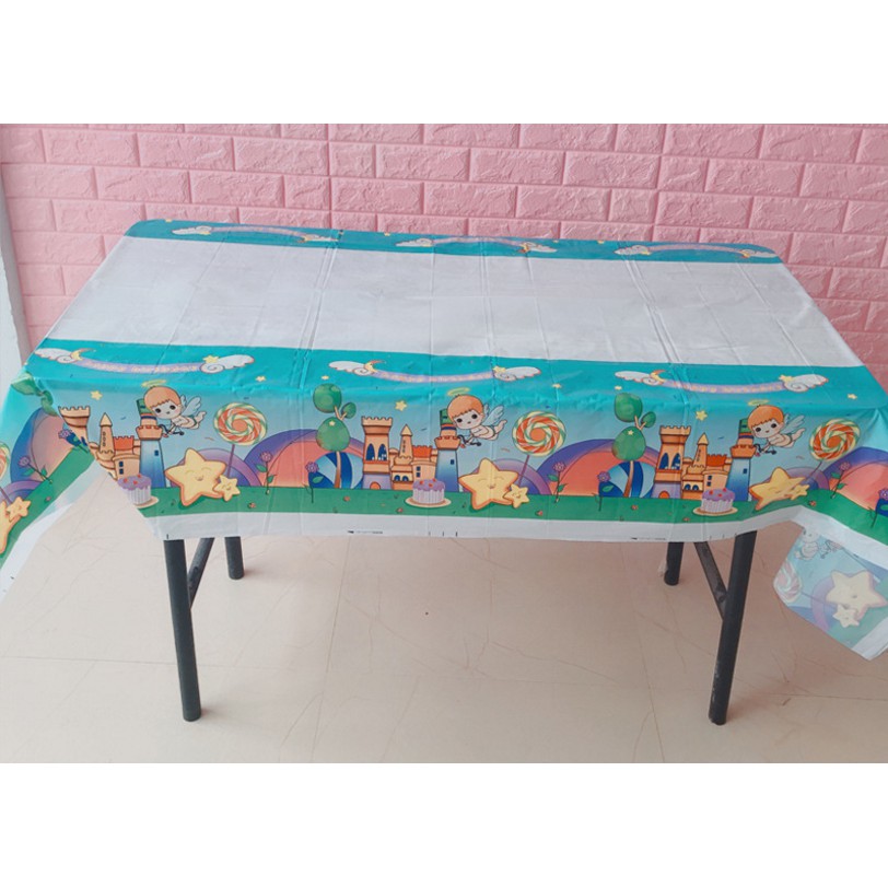 Khăn trải bàn tiệc sinh nhật cho bé 108*180cm