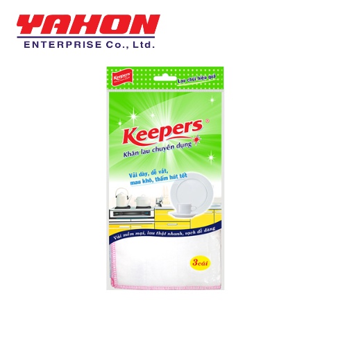 Khăn Lau Đa Năng KEEPERS 3 Cái/Bao