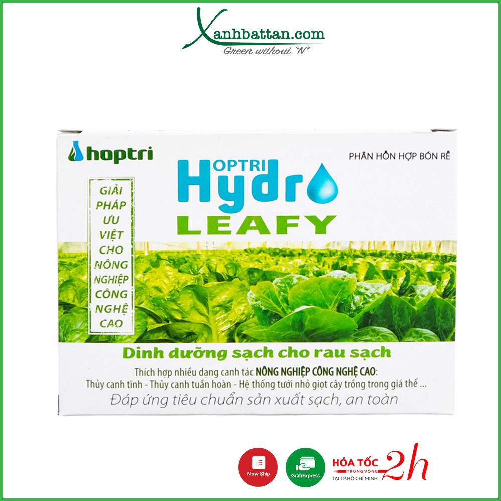 Dung Dịch Thủy Canh Rau Ăn Lá Hydro Leafy Loại 2 Hộp A và B