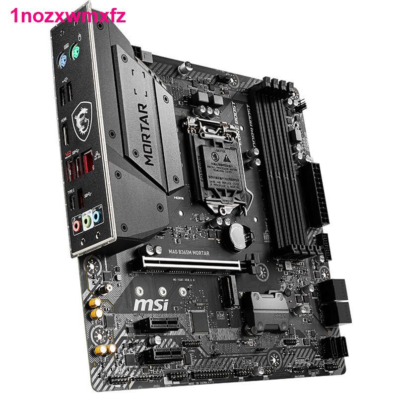 mainboard bo mạch chủMSI B365M Mortar  B360M bo mạch chủ trò chơi dành cho máy tính để bàn hỗ trợ 9400F 9600KF