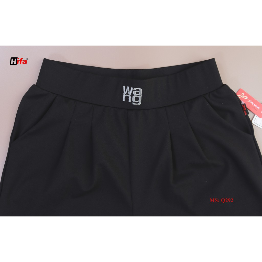 Quần đùi ống rộng nữ chất Umi Hàn cao cấp, short thể thao cạp cao phong cách Hàn Quốc. HIFA Hoàng Hiền. MS: Q18 | BigBuy360 - bigbuy360.vn