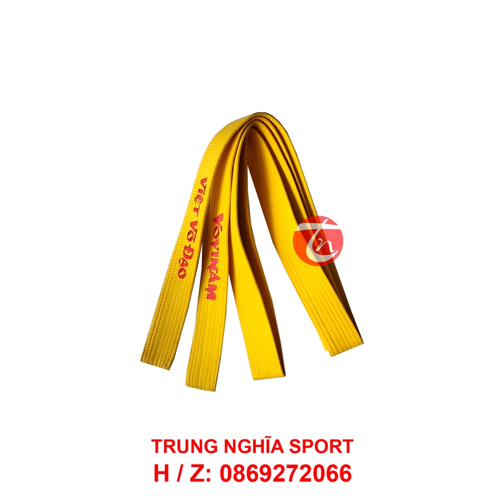 hoàng đai vovinam - trung nghĩa sport