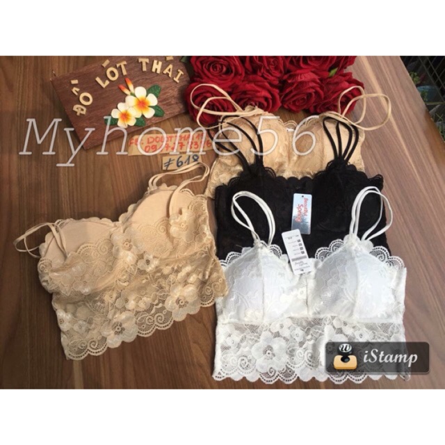 Áo bra 2 dây ren lửng 1571